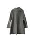 Savile Row Solid Gray Coat Size L - photo 2