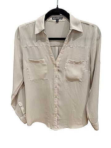 Express portofino Long Sleeve Blouse (view 1)