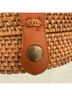 Title Unknown 100% Straw Tan Crossbody Bag One size - photo 4