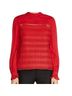 Maje Red Blouse Size L - photo 1