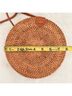 Title Unknown 100% Straw Tan Crossbody Bag One size - photo 8