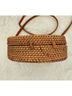 Title Unknown 100% Straw Tan Crossbody Bag One size - photo 7