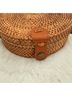 Title Unknown 100% Straw Tan Crossbody Bag One size - photo 10