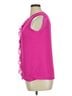 DKNY 100% Polyester Pink Dkny Sleeveless Blouse Size XL - photo 4
