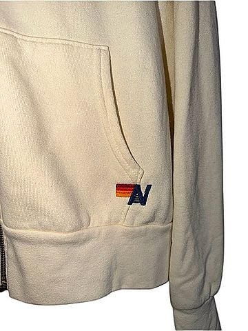 Aviator Nation 5 Stripe Zip Up Hoodie Zip Up Hoodie (view 2)