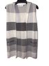 89th & Madison Stripes Gray Ivory Jacket Size L - photo 1