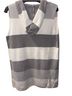 89th & Madison Stripes Gray Ivory Jacket Size L - photo 2