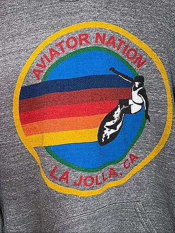 Aviator Nation Logo Pullover Hoodie (view 2)