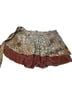 Darn Good Yarn Floral Multi Color Silk Skirt One size - photo 2