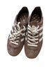 Adidas 100% Suede Brown White Sneakers Size 7 1/2 - photo 2