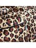 DKNY Animal Print Multi Color Brown Black Sweatpants Size L - photo 4
