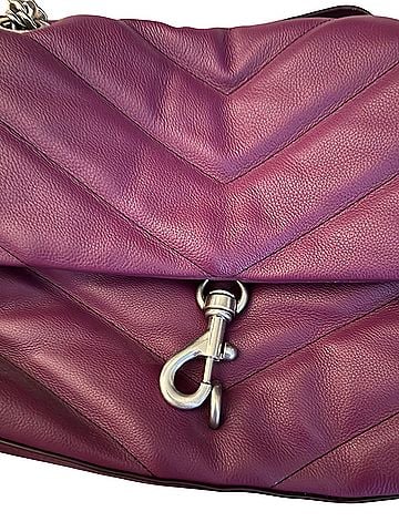 Rebecca Minkoff Large Edie Leather Shoulder Bag (view 2)