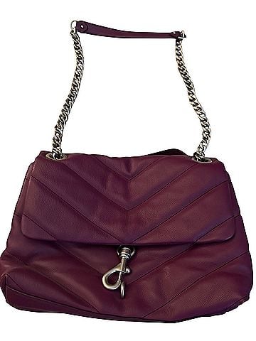 Rebecca Minkoff Large Edie Leather Shoulder Bag (view 1)