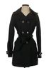 Express Black Trenchcoat Size 8 - photo 1