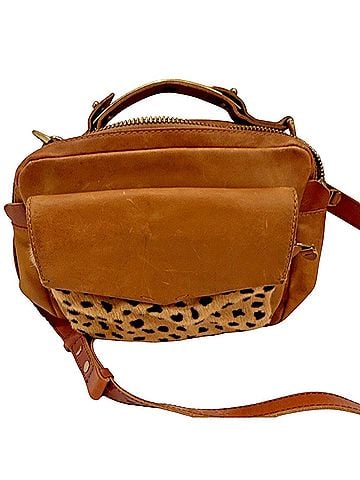 Madewell Leather Satchel (view 1)