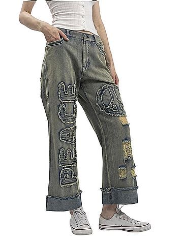 Blue Velvet Jeans (view 2)