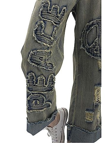 Blue Velvet Jeans (view 1)
