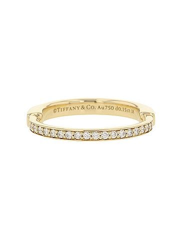 Tiffany & Co. Tiffany &amp; Co. Rock Ring, Diamond, 0.15ct total, 18K Yellow Gold, Size Approx. 1. (view 2)