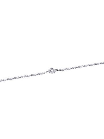 Cartier Cartier Damour XS Mini Bracelet with 1 Diamond (0.04ct) in 18K White Gold (B6045517) (view 2)