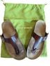 Tory Burch 100% Leather Brown Sandals Size EU 38 1/2 - photo 1
