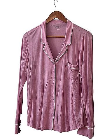 Gap SoftMade Modal Long Sleeve Button-Down Shirt (view 2)