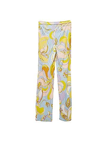 Emilio Pucci Emilio Pucci Printed Straight Leg Pants in Multicolor Viscose (view 1)