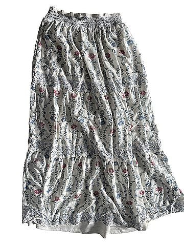 Pink Rose Casual Skirt (view 2)