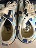 Vans Checkered-gingham Blue Yellow White Gray Sneakers Size 6 - photo 3