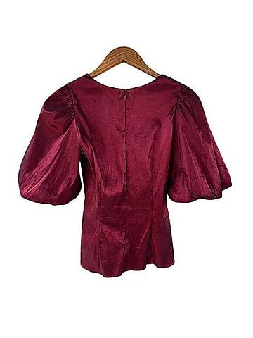 Amanda Uprichard Neveah Short Sleeve Top (view 2)