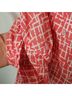 Mix by 41 Hawthorn 100% Polyester Graphic Orange White 3/4 Sleeve Blouse Size S - photo 3