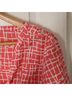 Mix by 41 Hawthorn 100% Polyester Graphic Orange White 3/4 Sleeve Blouse Size S - photo 8