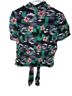 Hot Topic Floral Multi Color Short Sleeve Button-Down Shirt Size XL - photo 2