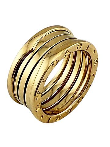 Bvlgari Bvlgari Bulgari B.zero1 4-band ring, 1, 18K yellow gold, women's, pre-owned. (view 1)