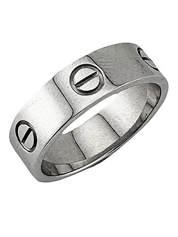 Cartier Cartier Love Ring, 18K White Gold, Men's/Women's, Used. (view 1)