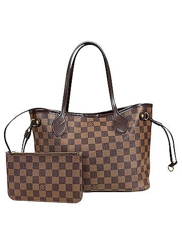 Louis Vuitton Louis Vuitton Neverfull PM Damier Tote Bag, Canvas N41359, Brown, Women's, LOUIS VUITTON, Used (view 1)