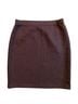 St. John Print Brown Black Formal Skirt Size 14 - photo 3