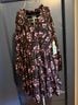 CeCe Floral Black Pink Casual Dress Size XS - photo 5