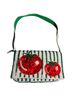 America & Beyond Stripes Green White Shoulder Bag One size - photo 1