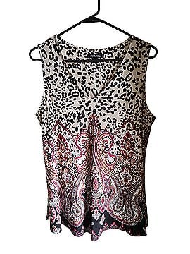 Roz & Ali Sleeveless Blouse (view 1)