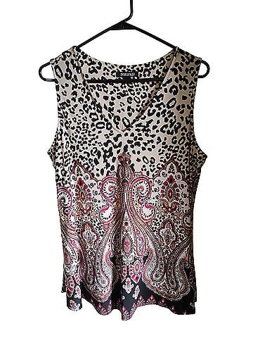 Roz & Ali Sleeveless Blouse (view 1)
