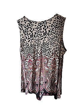 Roz & Ali Sleeveless Blouse (view 2)