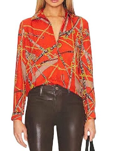 L'Agence Long Sleeve T-Shirt (view 1)