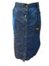 ABS Blue Denim Skirt Size 30 waist - photo 1