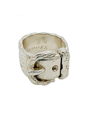 Hermès Hermes Diane Ring for Men and Women, Vintage, Sterling Silver 925, Approx. 13.5g (view 1)