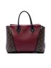 Louis Vuitton 100% Leather Red Monogram W PM Tote One size - photo 1