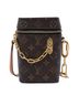 Louis Vuitton 100% Coated Canvas Brown Monogram Phone Box One size - photo 1