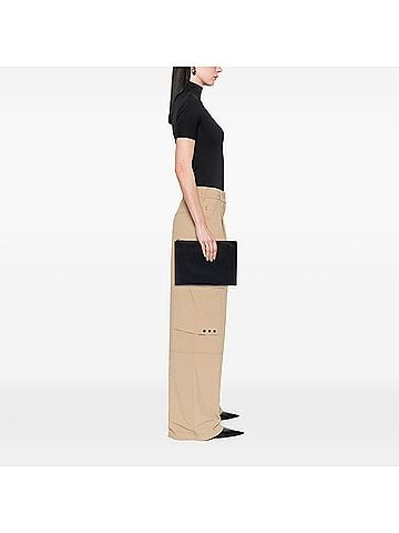 Saint Laurent Grain De Poudre Zip Clutch (view 2)