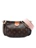 Louis Vuitton 100% Coated Canvas Brown Monogram Multi Pochette Accessoires One size - photo 1