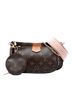 Louis Vuitton 100% Coated Canvas Brown Monogram Multi Pochette Accessoires One size - photo 7