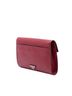 Prada 100% Leather Red Saffiano Envelope Pushlock Clutch One size - photo 3